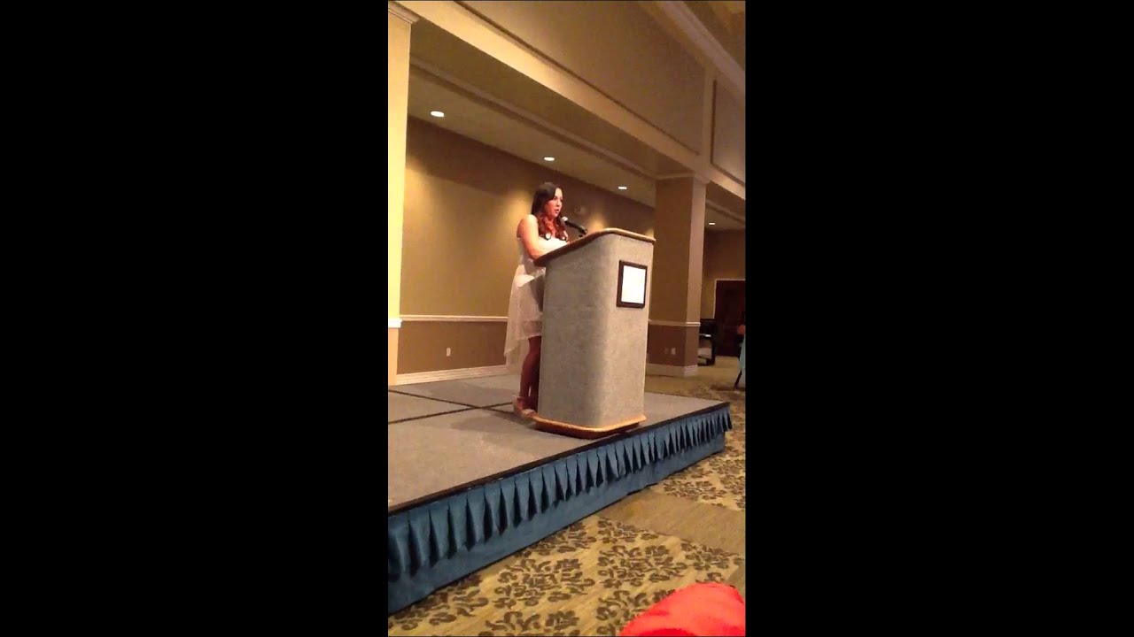 UTM Senior Athlete Dinner Katie Miranda