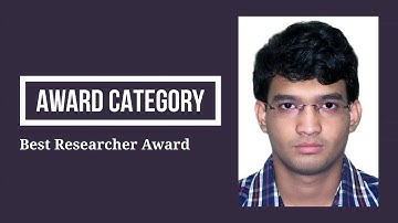Dr Arnab Raha, Intel Corporation, Best Researcher Award