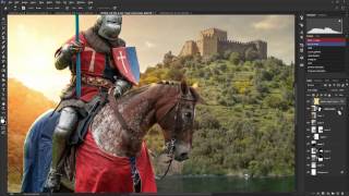 SpeedArt - Medieval Knight Photoshop composite