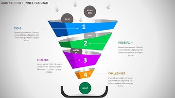 Funnel design concept for PowerPoint