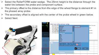 Celebrity Fast Immersion free CFRP Inspection using the new Olympus Phased Array Wheel Probe Profile