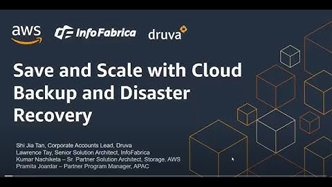 Save and Scale with Cloud Backup and Disaster Recovery | Webinar