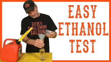 Quickest Way To Test Your Gasoline For Ethanol