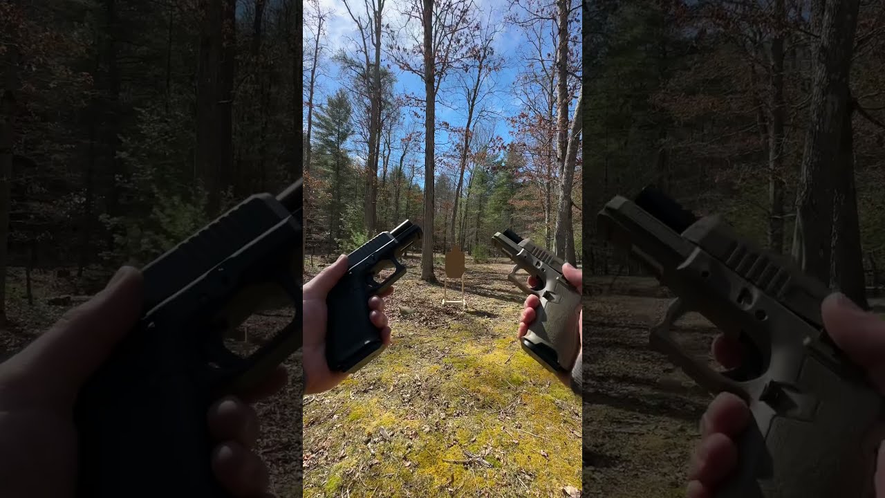 Shooting The Glock 19 VS PSA Dagger