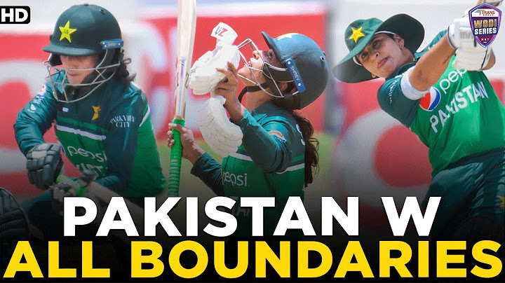 PAK W Sets An Giant Total | Pakistan Women vs Sri Lanka Women | 2nd ODI 2022 | PCB | MN1L
