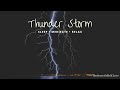 432Hz 10 Hour!! Thunder Storm | Yoga | Visualization | Sleep | Relaxation | Study