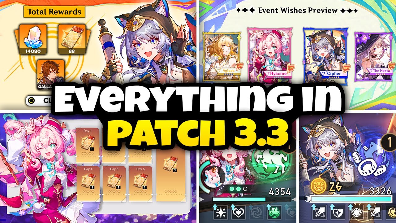 NEW UPDATE! EVERYTHING WE KNOW ABOUT IN PATCH 3.3 | Banners, Reruns and Pulls - Honkai: Star Rail