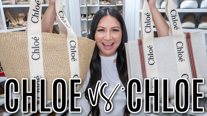 Loewe Basket Straw Tote Bag Vs. Chloe Marcie Straw Bag