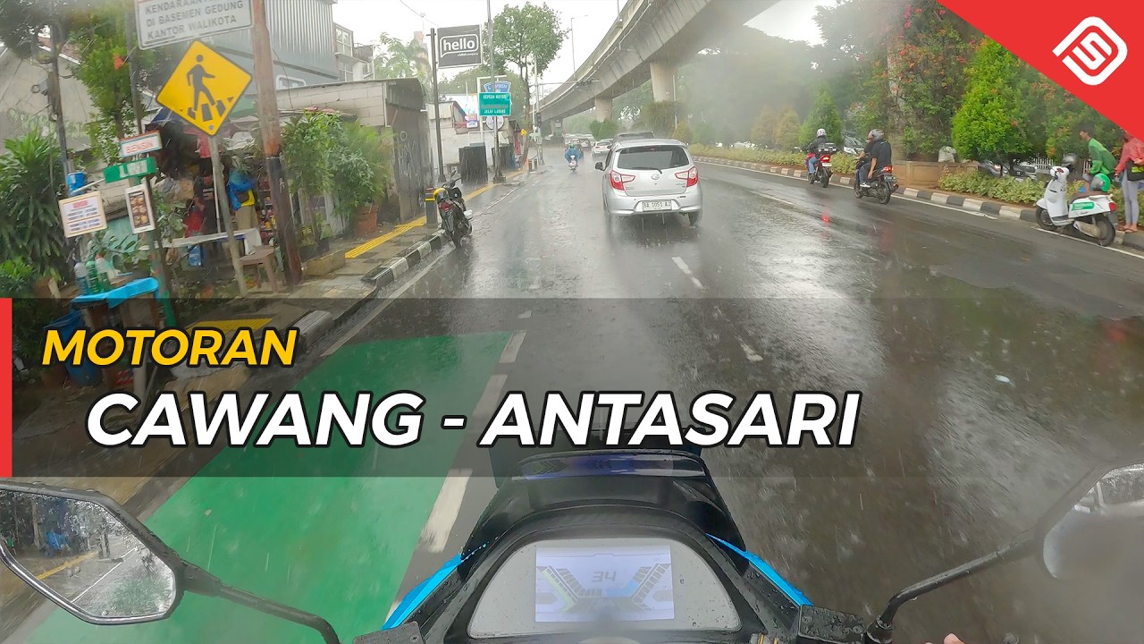 Motoran Singkat Dari Cawang Ke Antasari