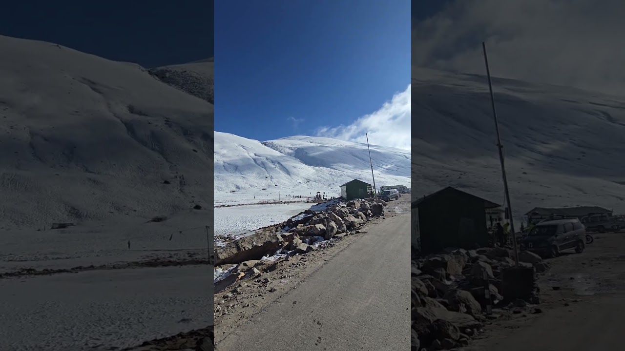 Sun Shadow On Snow 🌨️ | 