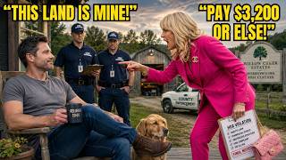 HOA President Tried to Arrest a Widower—Then Discovered She Built on His Land