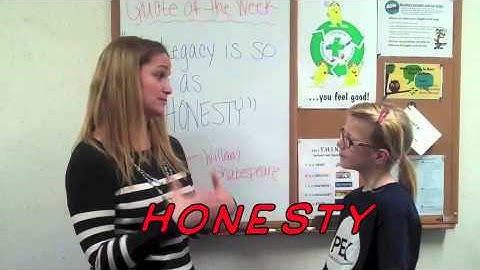 KIS PEAK Trait of the Month - Honesty