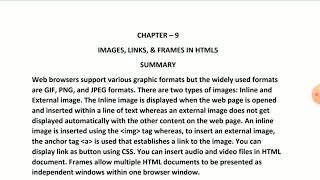 8TH COMPUTER CH-9 IMAGES, LINKS AND FRAMES IN HTML5 VIDEO-1 Wealth