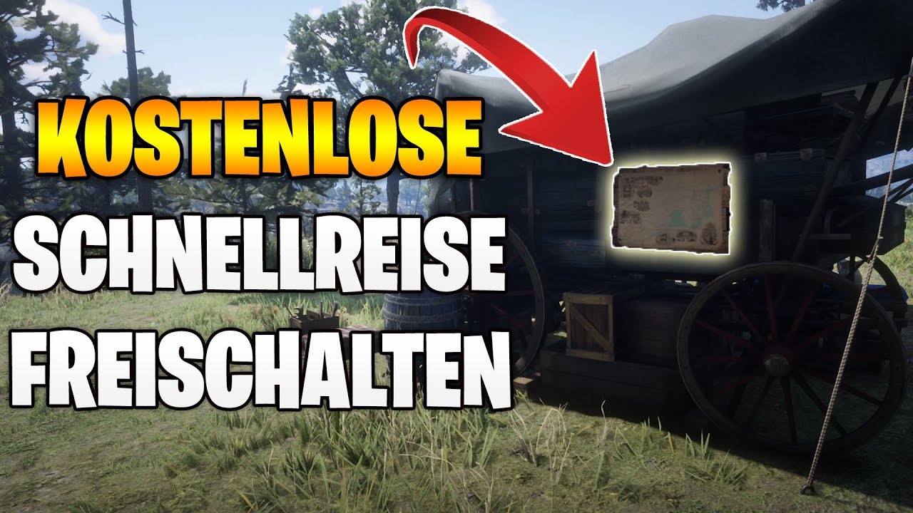 Red Dead Redemption 2: KOSTENLOSE Schnellreise freischalten - Das MÜSST ihr wissen | Tipps ...