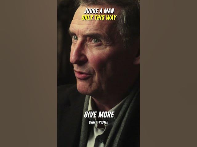 Judge a Man Only this Way