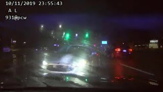 Wrong way drunken driver dash