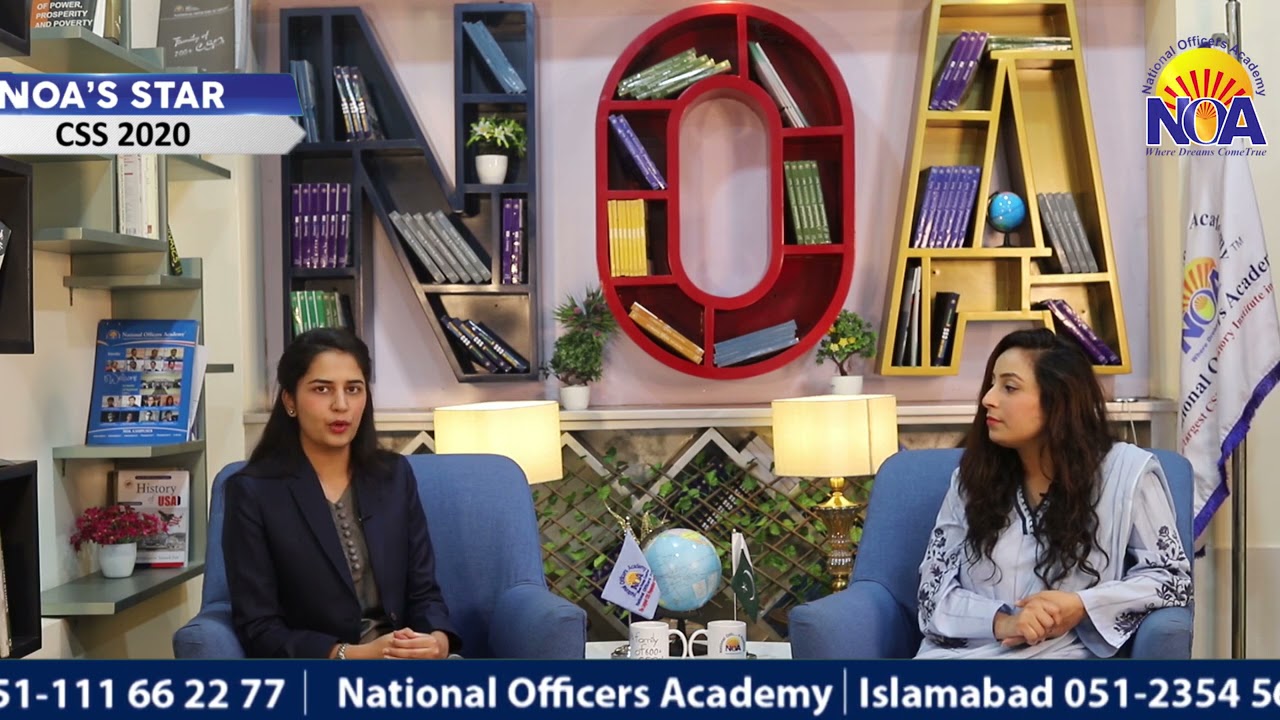 The Dream and Success Story of Bakhtawar Ali (IRS CSS2020 | NOA Star