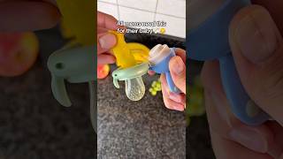 All Moms Need This For Their Baby 👶🥭 A Safer Way To Start Solid Foods Resimi