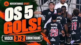 Vasco 3-2 Corinthians: The five goals and Hinestroza's comeback