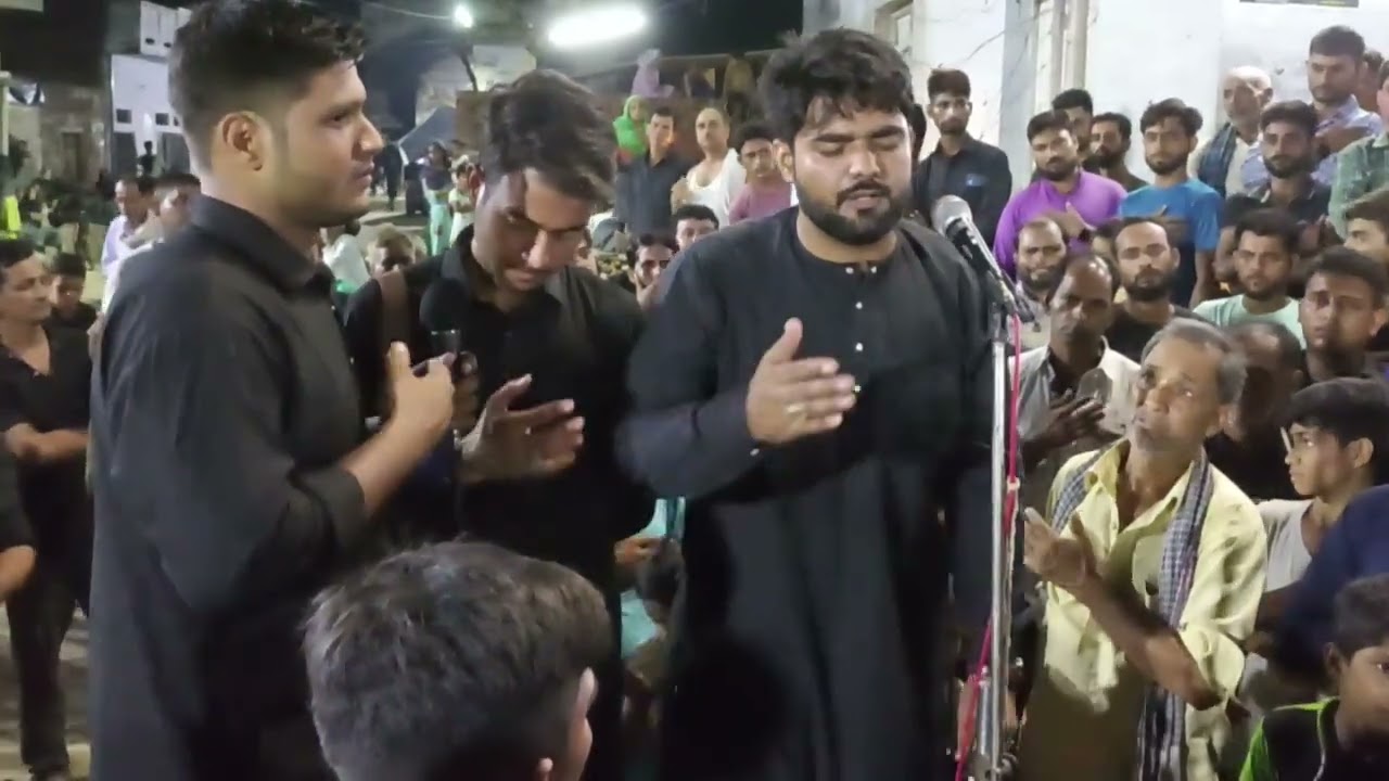 So Ja Sakeena Noha Kamal Mehdi Istaqbale Aza Juloos Minjanib Anjuman Husainya Barahi Sadat