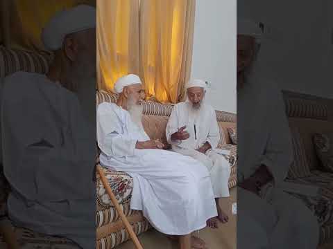 جواب الوالد محمد بن سالم الهشامي على سؤال سماحة الشيخ أحمد الخليلي له عندما سأله إذا يحفظ الإمام