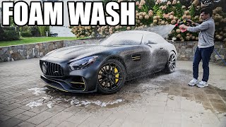 Washing My Dirty MercedesAMG GTS