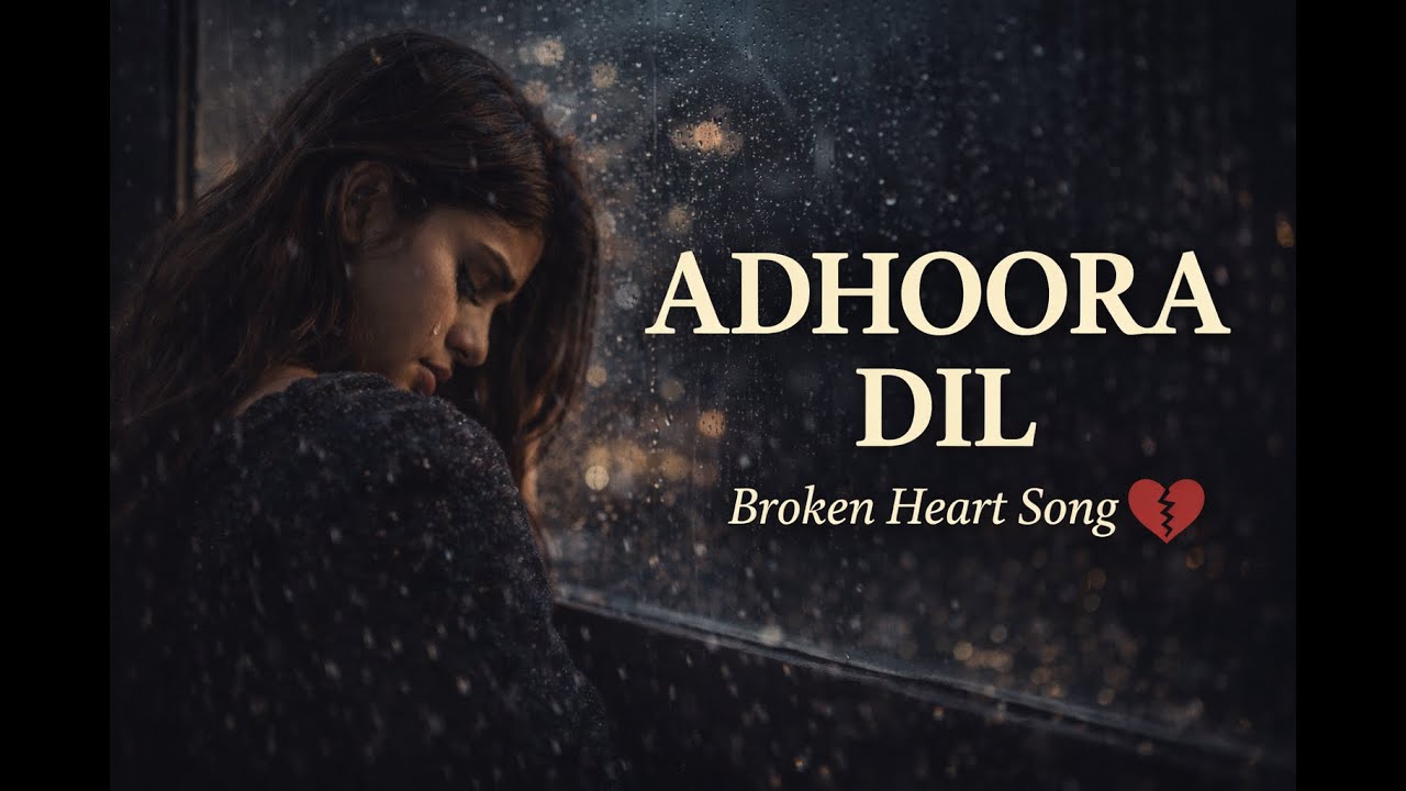 Adhoora Dil 💔 | Broken Heart Song for Girls