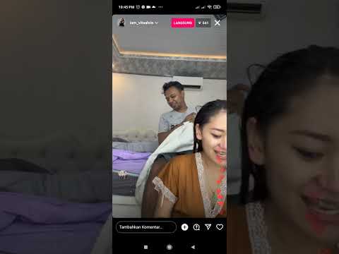 LIVE IG VITA ALVIA habis mandi cantik nya Natural banget