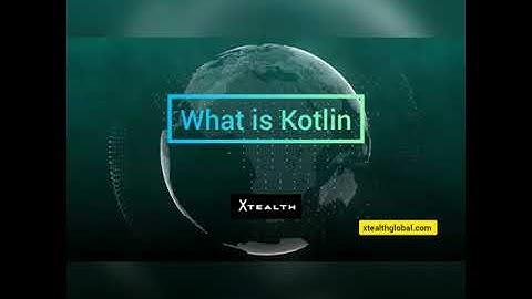 What is Kotlin | XTEALTH  #kotlin #programminglanguage #informationsystem #shorts #ytshorts