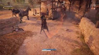 Assassin's Creed® Origins haystack fail