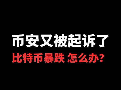 币安CZ又被SEC起诉了，比特币短时暴跌，接下来该怎么办？| 币圈 |比特币行情分析|BTC ETH|三木