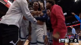 JA MORANT INSANE BUZZER BEATER GAME WINNER IN RETURN vs PELICANS!