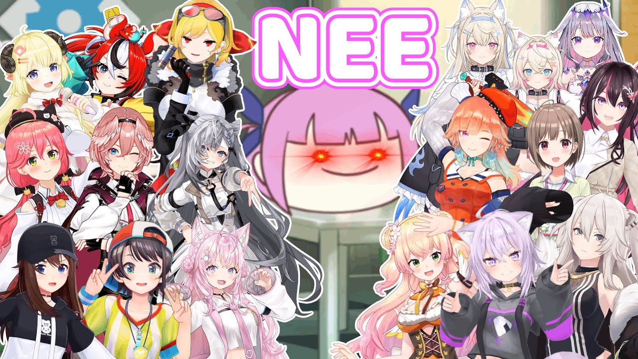 Hololive Members' Reaction to Aqua's NEE Button