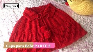 siesta Proscrito pelo Baby Coat TWO NEEDLES part 2 - YouTube