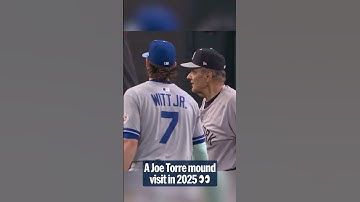 Joe Torre makes a pitching change for the American League! 👀 #AllStarGame