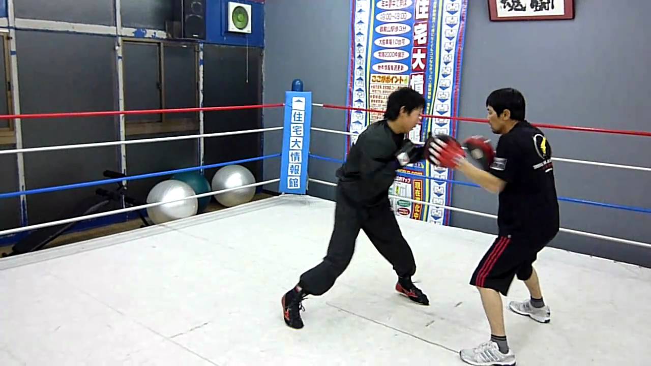 徳島スポーツボクシングジムのミット打ち Youtube