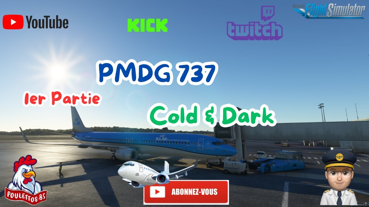 TUTO | PMDG 737 | COLD & DARK | 1er Partie | MSFS - YouTube