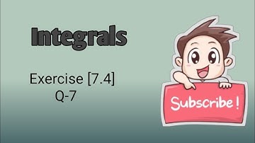 Class 12 Ex 7.4 Q7 Math | Chapter7 Class12 Math | Integration | Ex 7.4 Q7 Class 12 Math