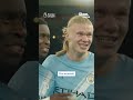'Go film him!' 🤣 Erling Haaland wanted the spotlight on Marc Guehi #PremierLeague #ManchesterCity