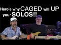 Here's why the Caged system will UP your solos | Tim Pierce | Brett Papa