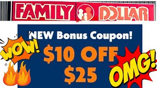 🔥GET READY!!! 🔥LET'S TALK!!! | 🤯FAMILY DOLLAR COUPONING!!