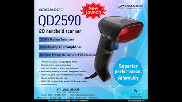 Datalogic The QuickScan™ QD2590 - Entry-Level Wired Handheld Scanner.
