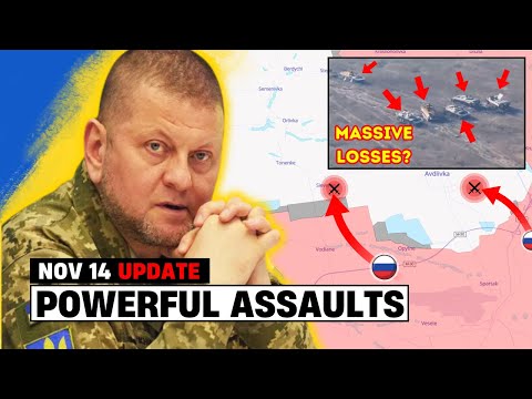 Russian Armored Units Charge Into Avdiivka From the South...Catastrophic Results