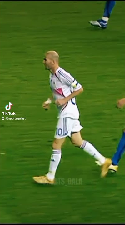 Zidane headbutt 🥶 #short #zidane #headbutt