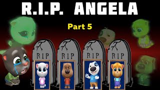 My Talking Tom Friends - AMONG US - R.I.P. Angela R.I.P. Ginger R.I.P. Ben R.I.P. Hank - 5 Part