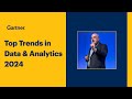 Top trends in data and analytics 2024 l gartner data  analytics summit