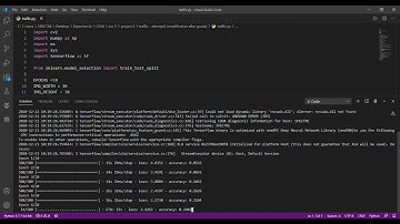 CS50 AI 2020 Traffic.py