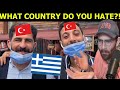 HasanAbi reacts to Which Country Do You HATE The Most? | ISTANBUL, TURKEY