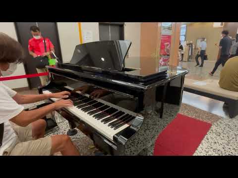 2022年8月1日ストリートピアノ【JR有楽町駅・東京交通会館】『Over the Rainbow』🎹🌈