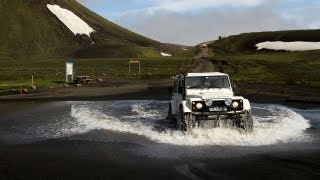ICELAND Offroad Tour 2013 - ISAK Land Rover Super Defender